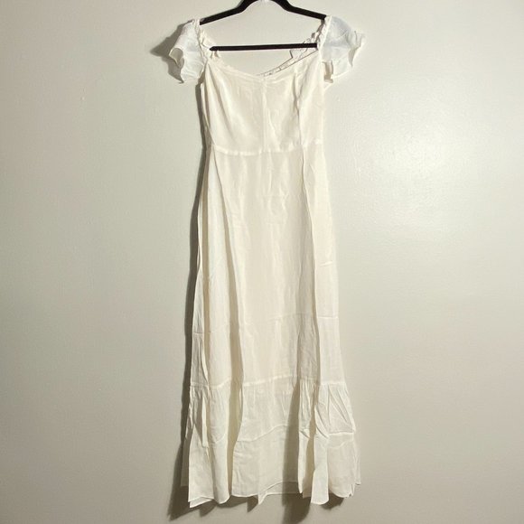 🍭🍭SALE🍭🍭Reformation Butterfly Dress in Ivory - Picture 8 of 15